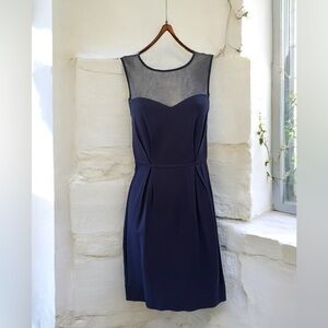 STELLA McCartney BLUE MESH DRESS SIZE 36